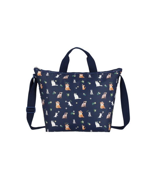 Deluxe Easy Carry Tote<br>Tropical Meow Cat