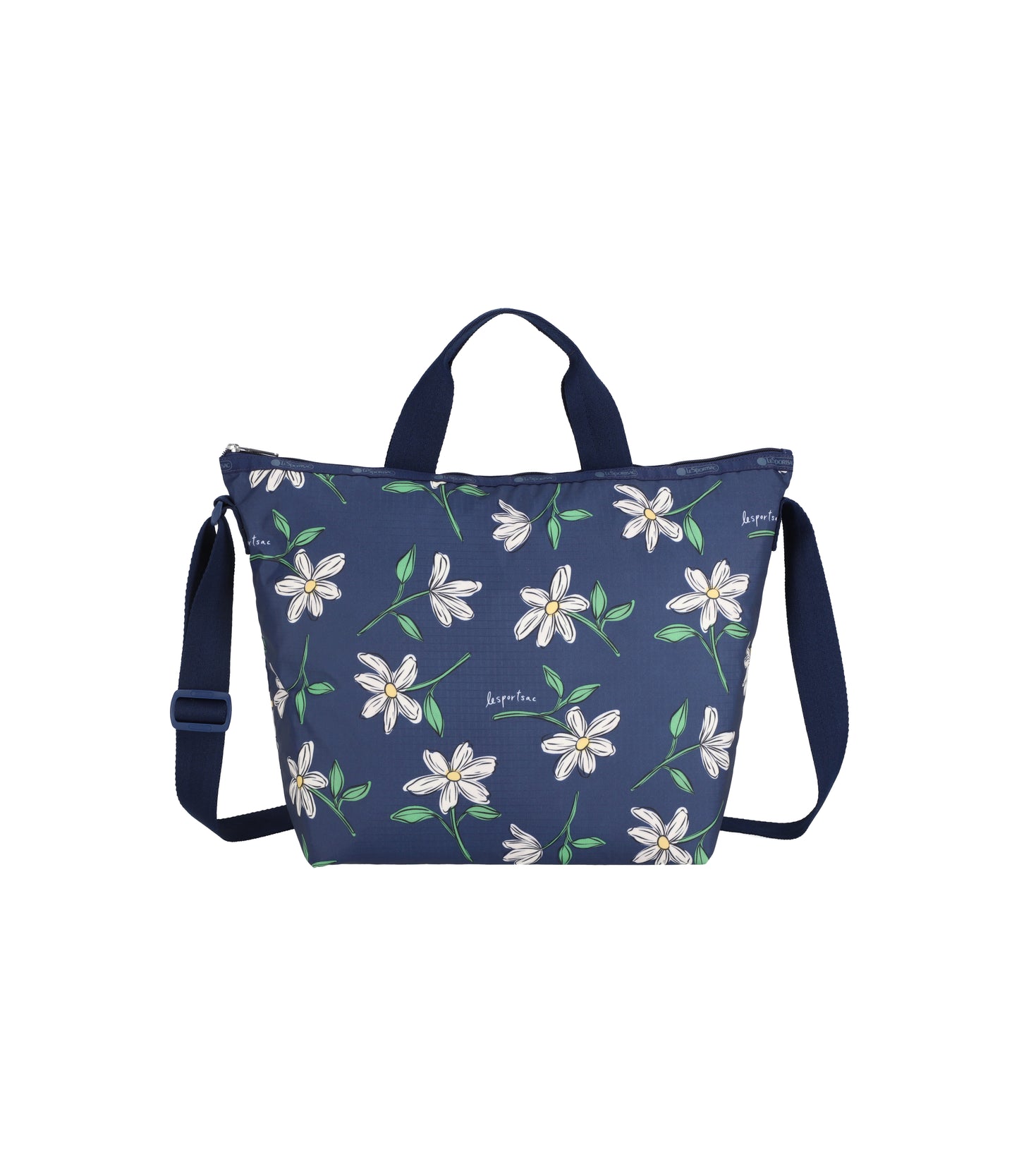 Deluxe Easy Carry Tote<br>Floral Blooms Navy