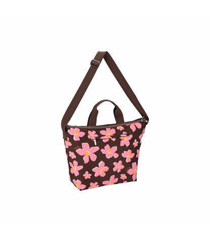 Deluxe Easy Carry Tote<br>Autumn Blooms Plum