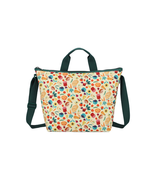 Deluxe Easy Carry Tote<br>Autumn Farmers Market