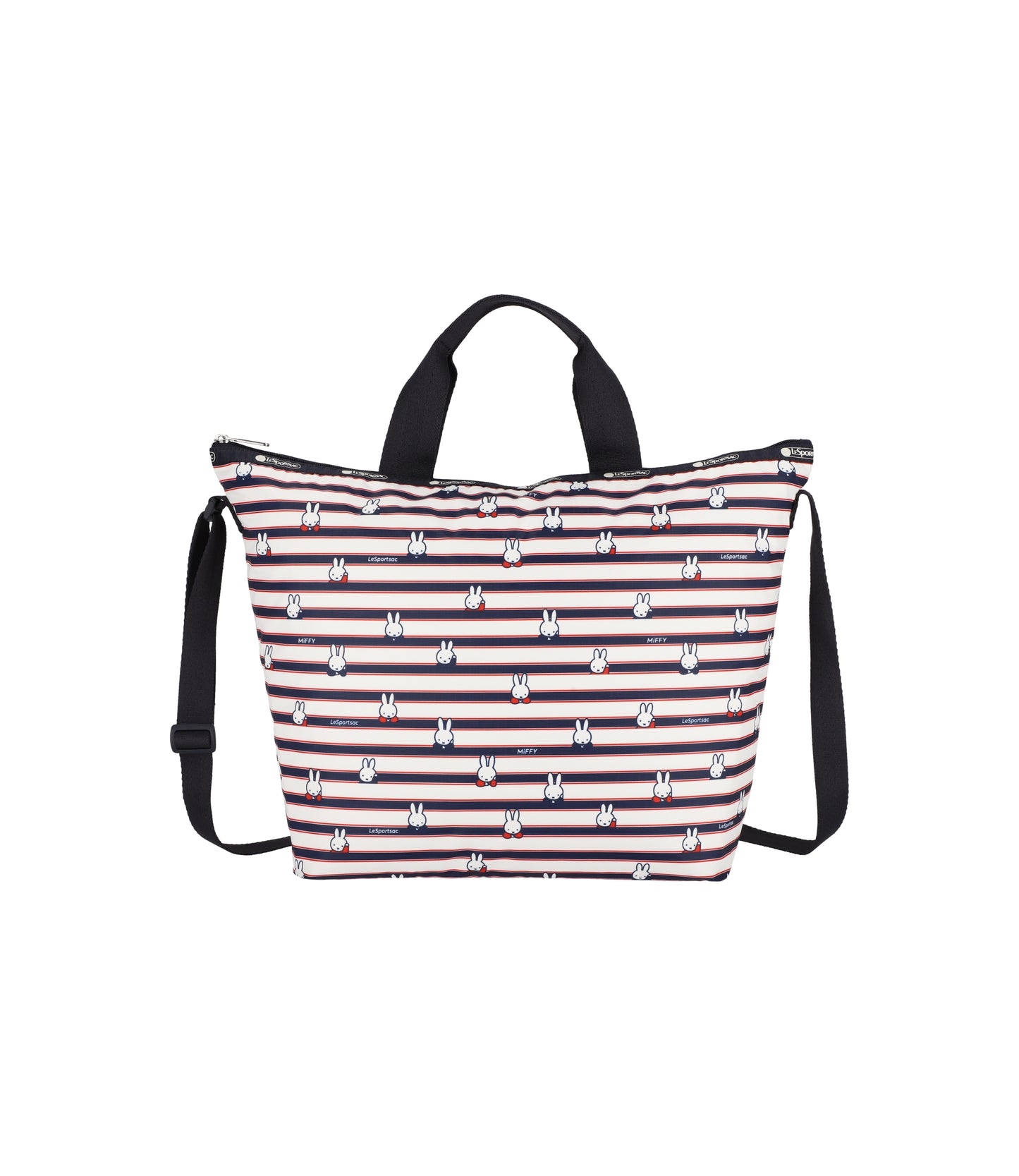 Deluxe Easy Carry Tote<br>Miffy Allover Stripes