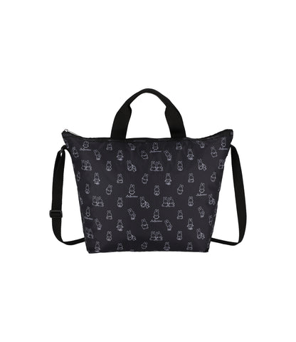 Deluxe Easy Carry Tote<br>Miffy Black Stencil