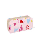Rectangular Cosmetic<br>Hand Drawn Hearts