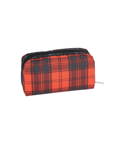 Rectangular Cosmetic<br>Red Tartan