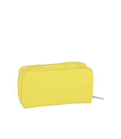 Rectangular Cosmetic<br>Primrose Yellow Logo Cosmetic