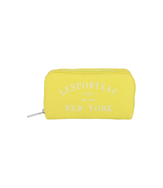 Rectangular Cosmetic<br>Primrose Yellow Logo Cosmetic