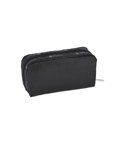 Rectangular Cosmetic<br>Black Logo Cosmetic