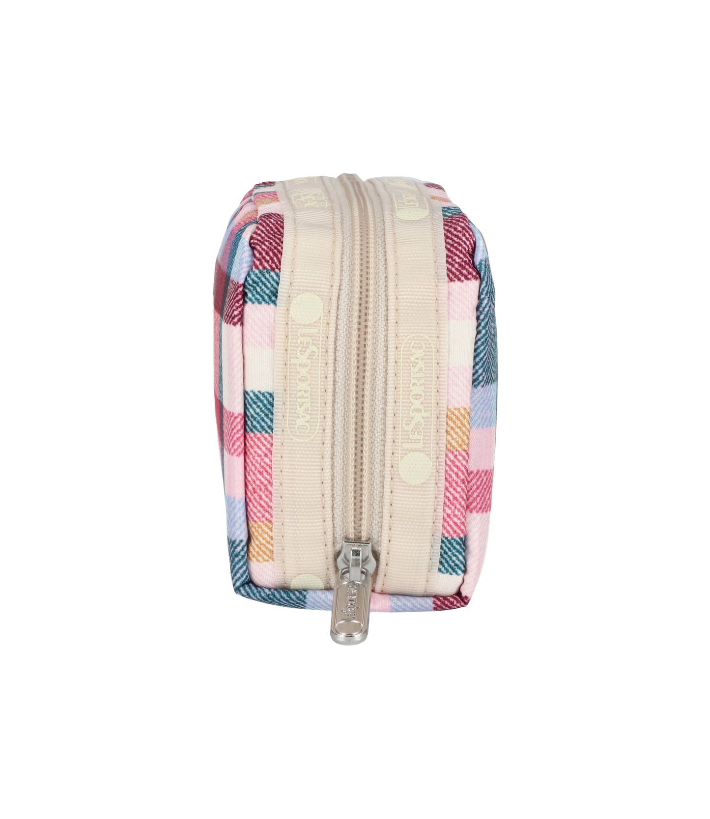 Rectangular Cosmetic<br>Pink Plaid