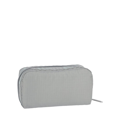 Rectangular Cosmetic<br>Dove Grey Logo Cosmetic