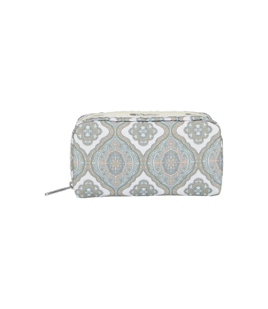 Rectangular Cosmetic<br>Damask Paisley