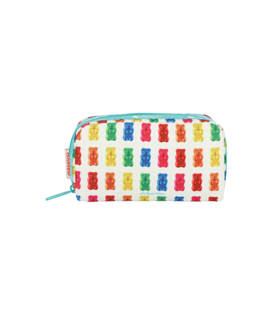 Rectangular Cosmetic<br>Haribo Gummy Bears Mint