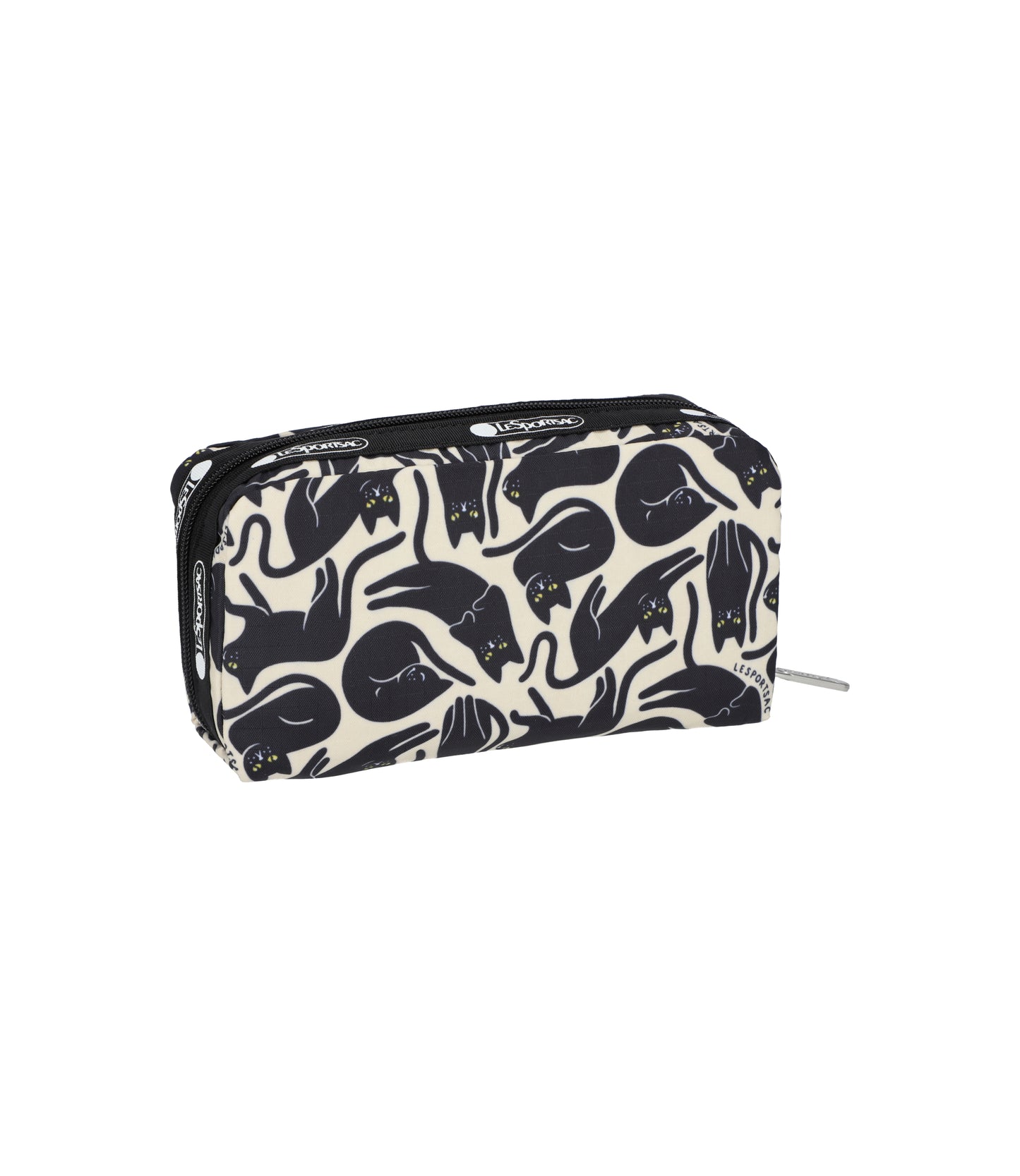 Rectangular Cosmetic<br>Black Cats Silhouette