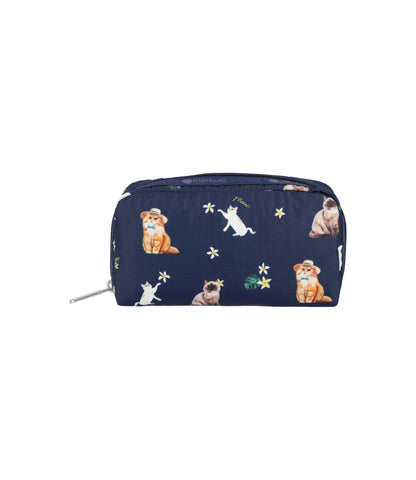 Rectangular Cosmetic<br>Tropical Meow Cat
