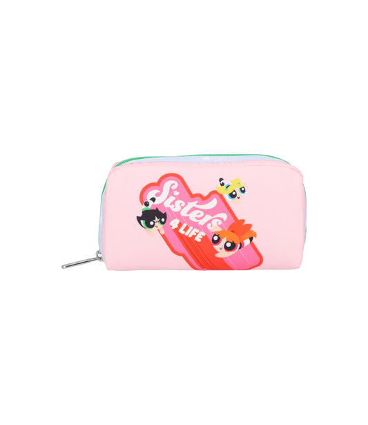 Rectangular Cosmetic<br>The Powerpuff Girls Pink Rectangular Cosmectic