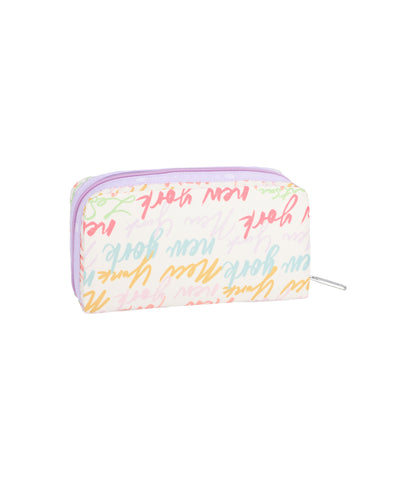 Rectangular Cosmetic<br>NYC Script Cream