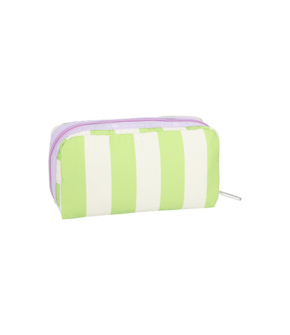 Rectangular Cosmetic<br>Pastel Stripes