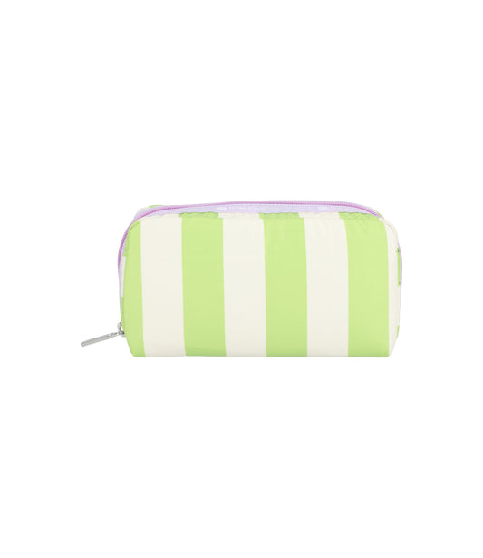 Rectangular Cosmetic<br>Pastel Stripes