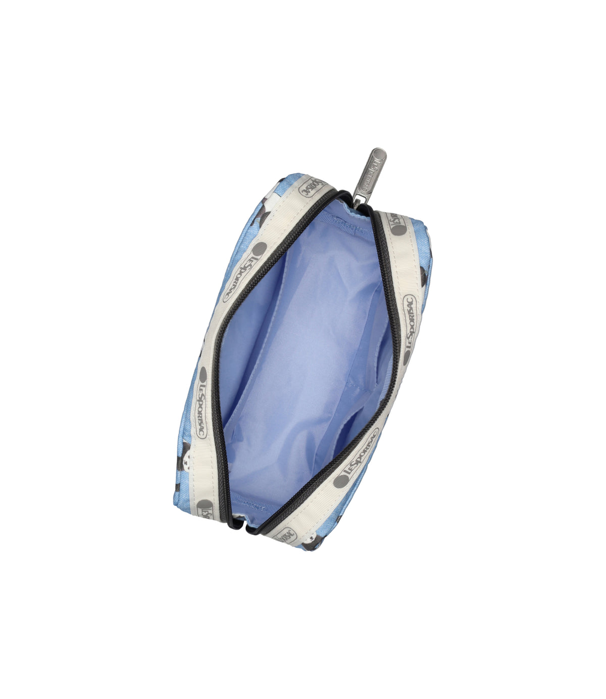 Rectangular Cosmetic<br>Relaxing Panda Indigo