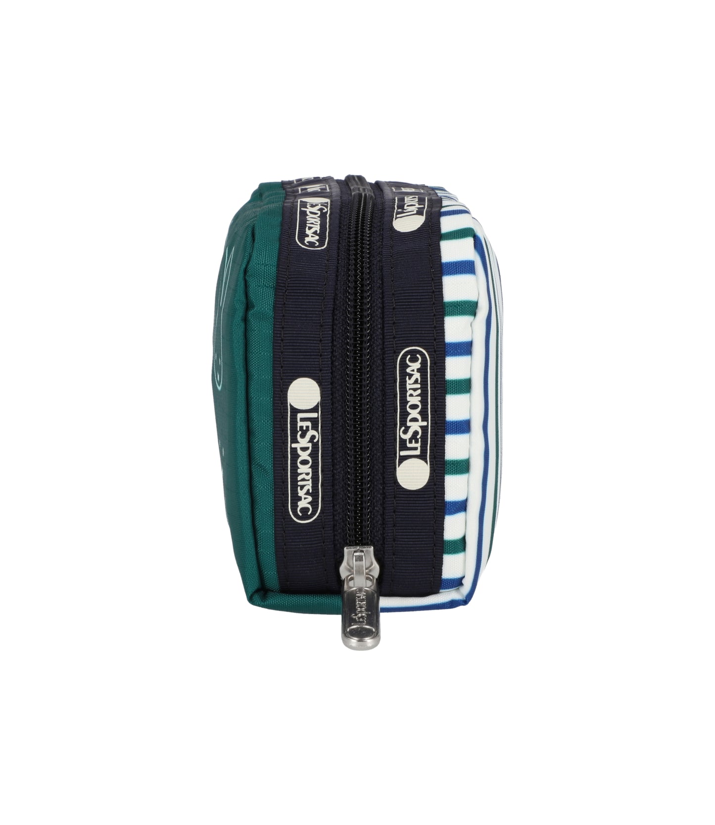 Rectangular Cosmetic<br>Miffy Stripe/ Green Rectangular