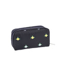 Rectangular Cosmetic<br>Peony Embroidery