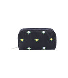 Rectangular Cosmetic<br>Peony Embroidery