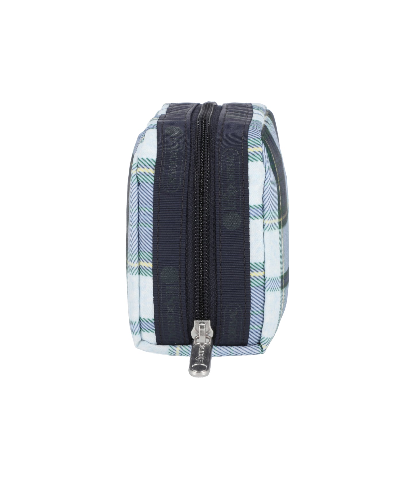 Rectangular Cosmetic<br>Deep Blue Tartan