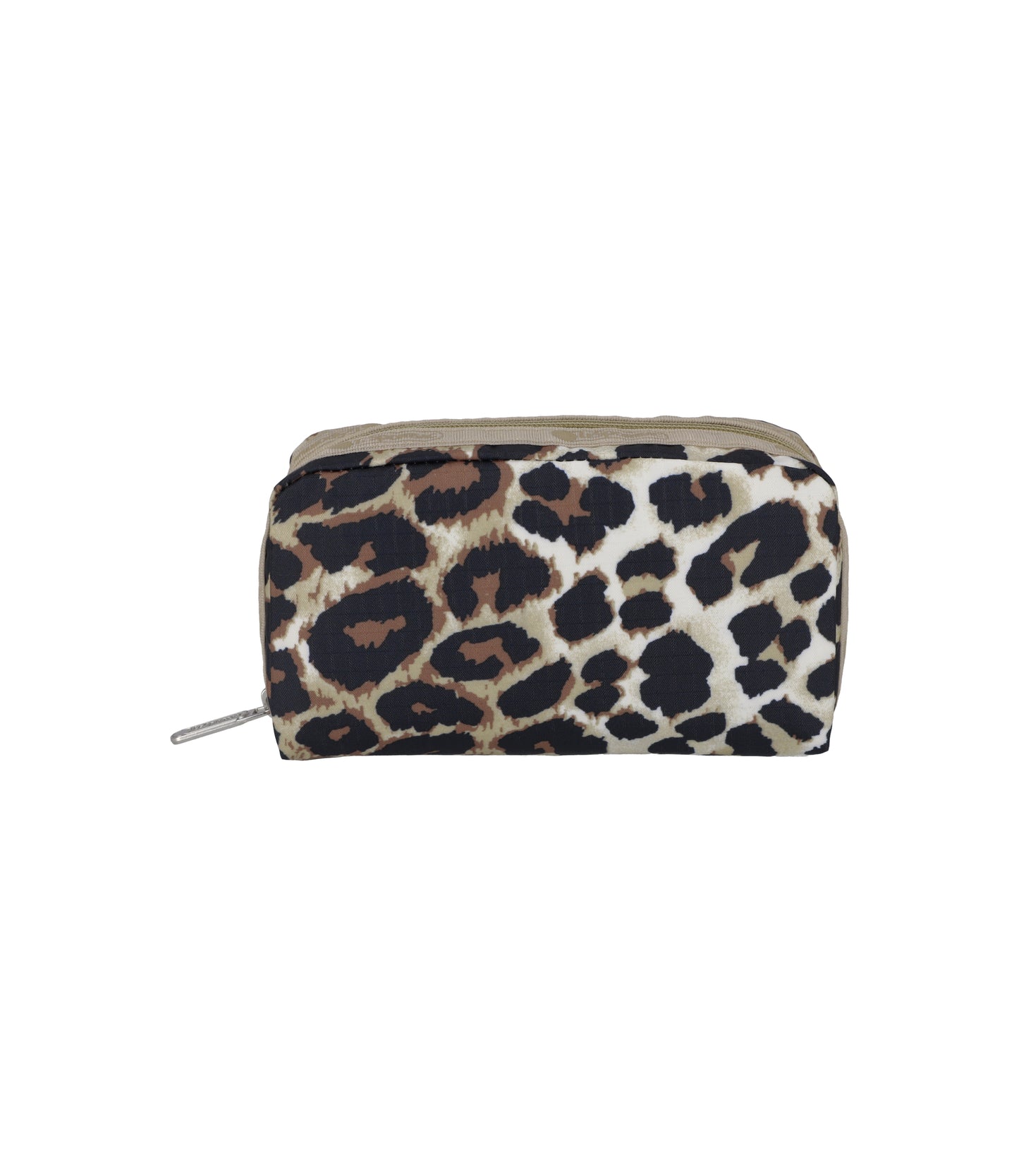 Rectangular Cosmetic<br>Flaxen Leopard