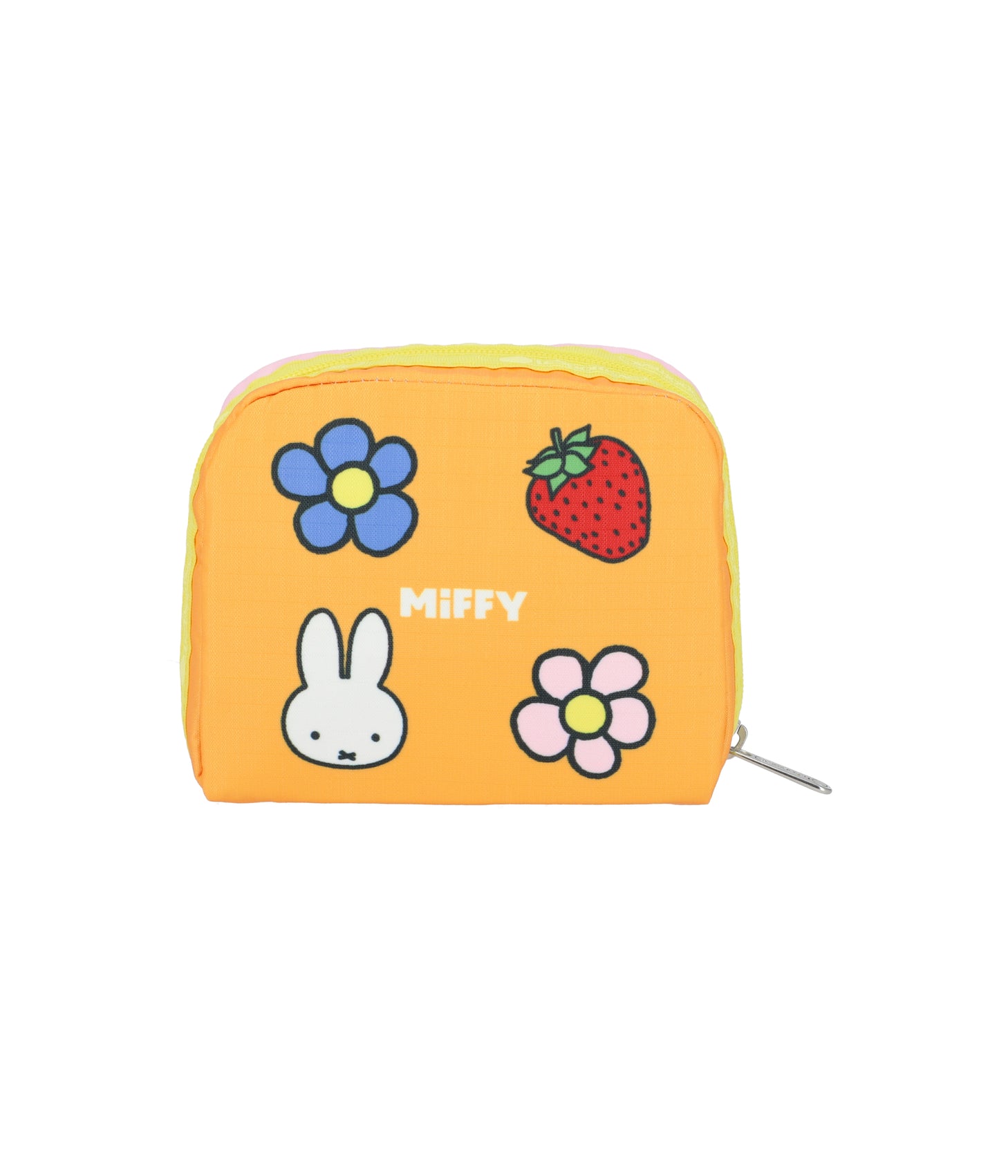 Square Cosmetic<br>Miffy Pink/Orange Square