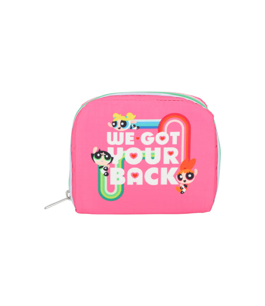 Square Cosmetic<br>The Powerpuff Girls Pink Square Cosmestic