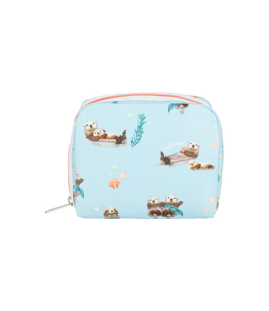 Square Cosmetic<br>Floating Sea Otters