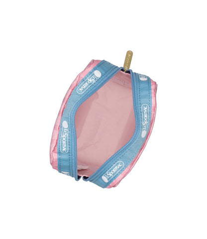 Square Cosmetic<br>Playful Cats Sweet Blue