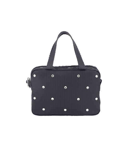 Micro Bag With Stones<br>Bijou Deep Blue Sea