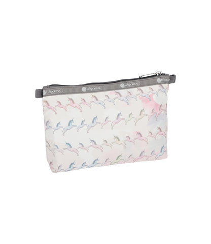 Cosmetic Clutch<br>Pastel Unicorn