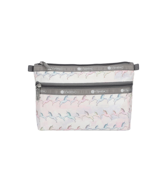 Cosmetic Clutch<br>Pastel Unicorn