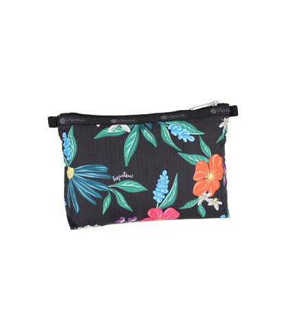 Cosmetic Clutch<br>Wild Flower Watercolor