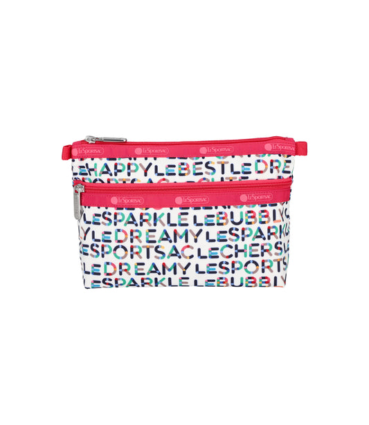 Cosmetic Clutch<br>Lecutest White