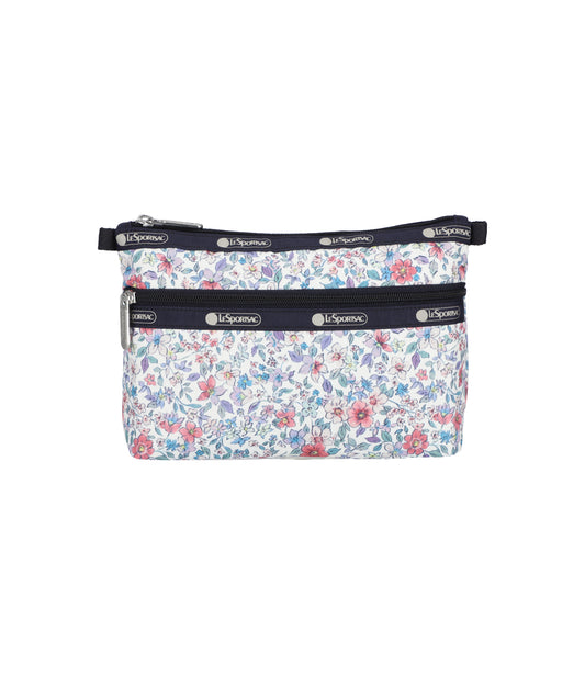 Cosmetic Clutch<br>Tapestry Flower