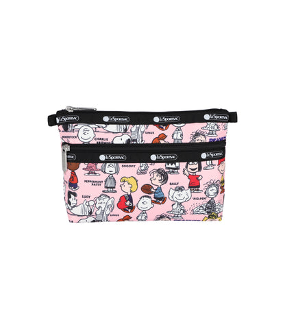 Cosmetic Clutch<br>Peanuts Gang Pink