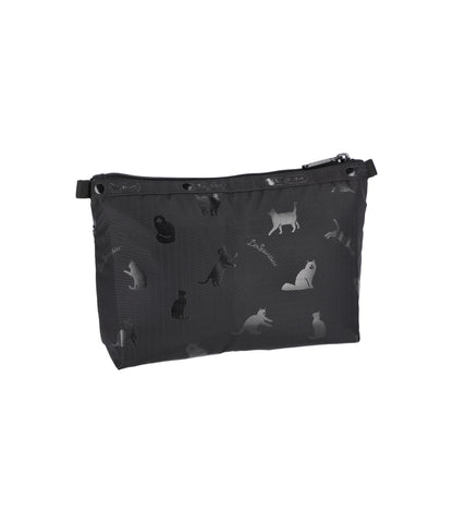 Cosmetic Clutch<br>Black Cats