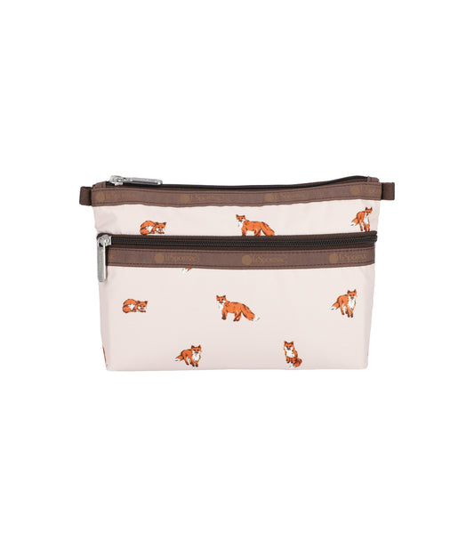 Cosmetic Clutch<br>Dashing Foxes