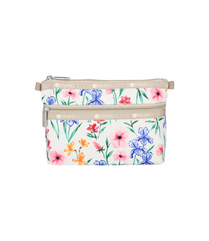 Cosmetic Clutch<br>Watercolor Botanical