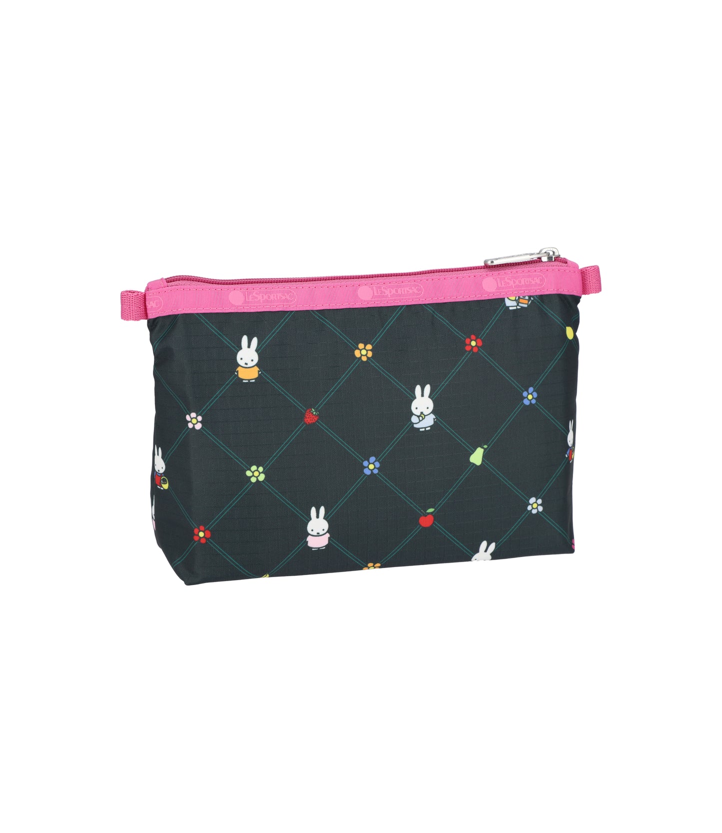 Cosmetic Clutch<br>Miffy Orchard Green/Pink