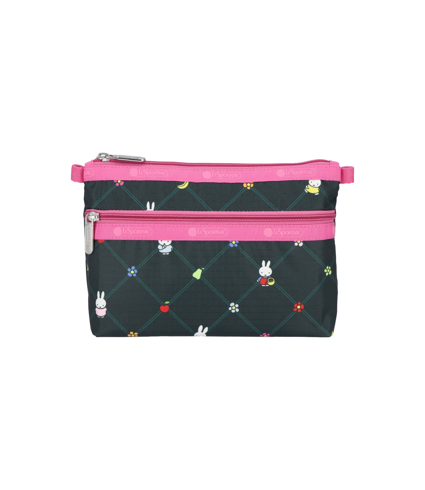 Cosmetic Clutch<br>Miffy Orchard Green/Pink