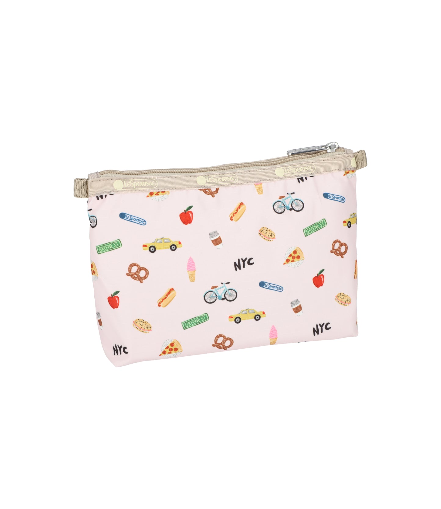 Cosmetic Clutch<br>NYC Icons Pink