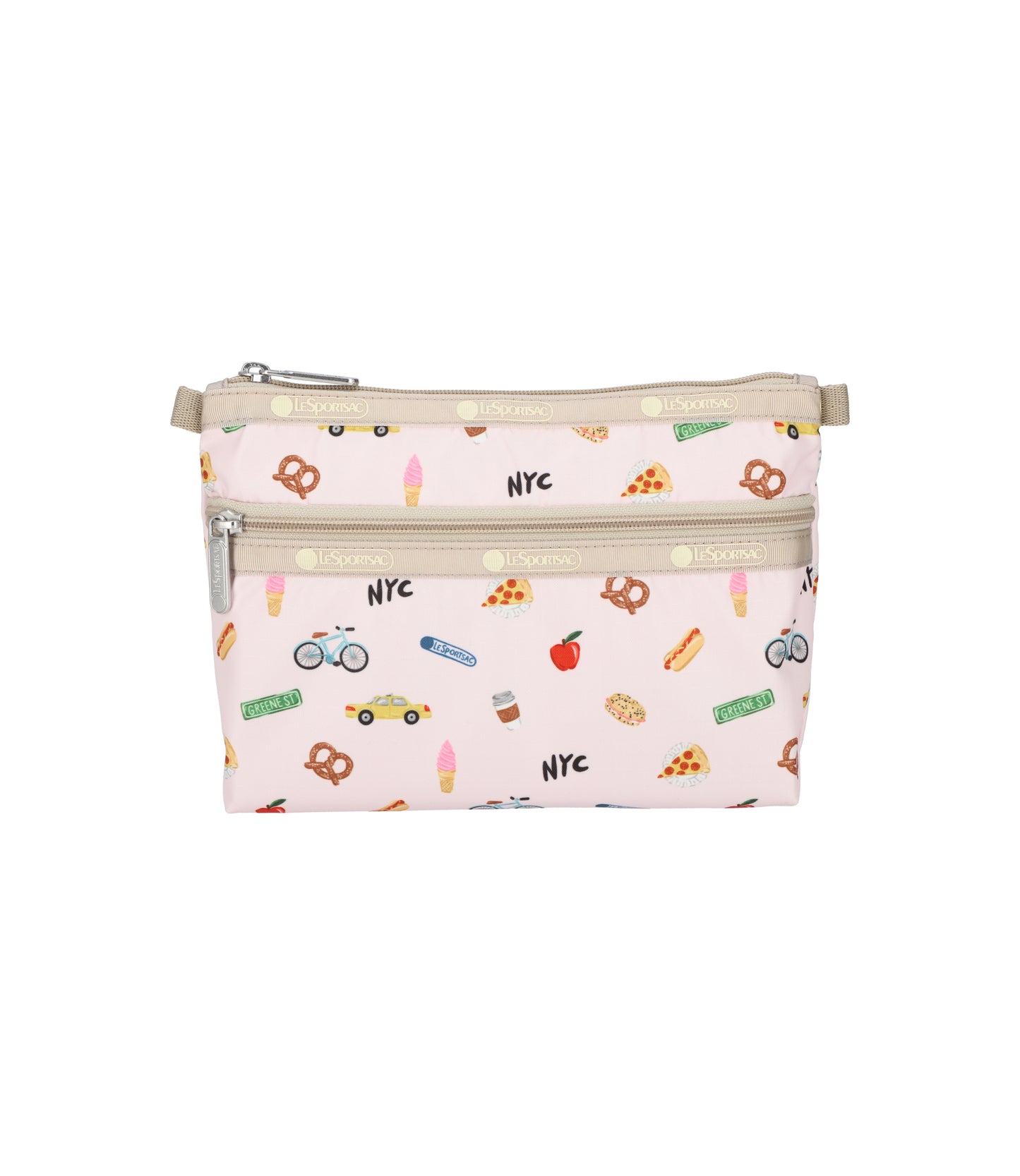 Cosmetic Clutch<br>NYC Icons Pink