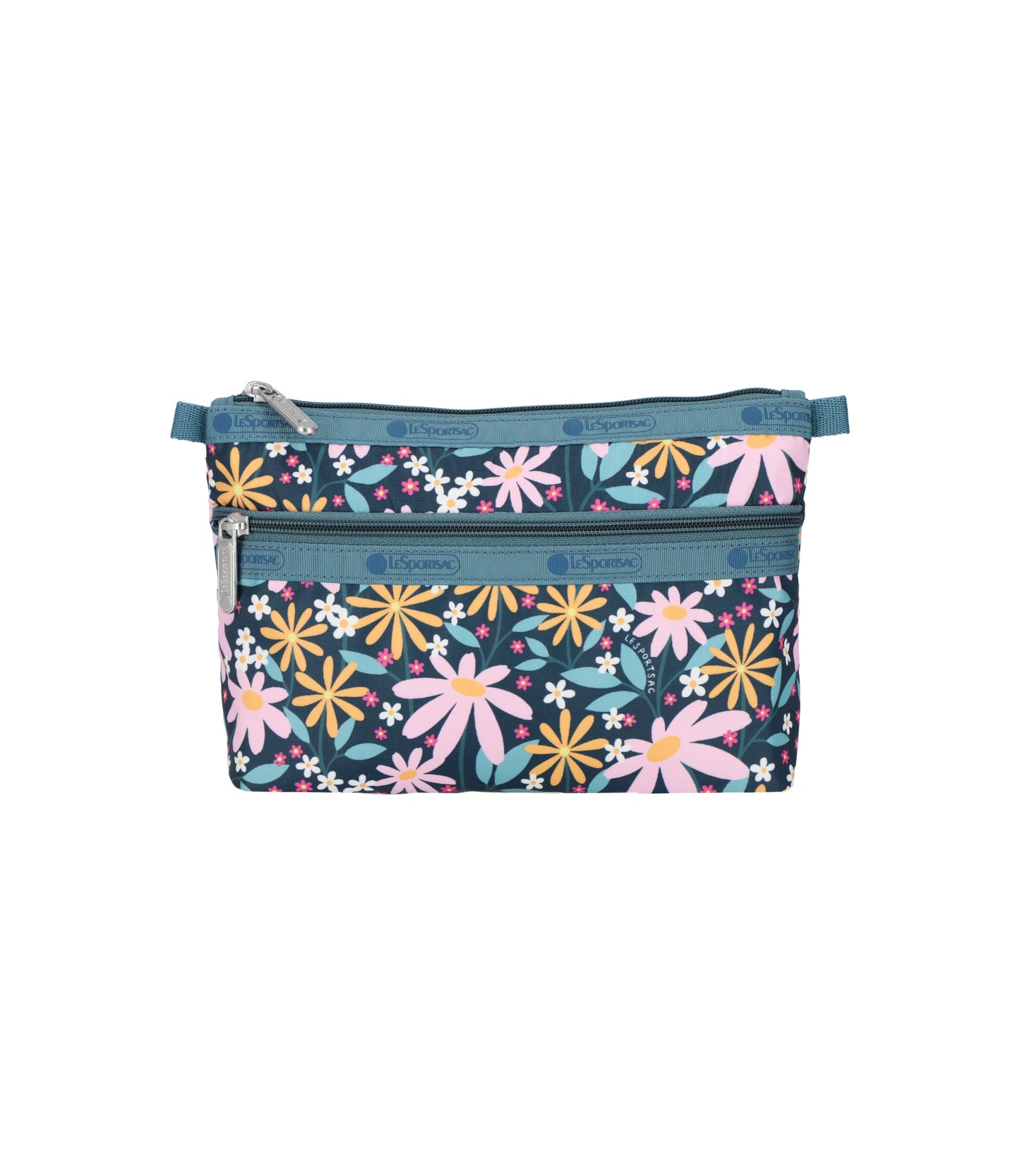 Cosmetic Clutch<br>Retro Daisies