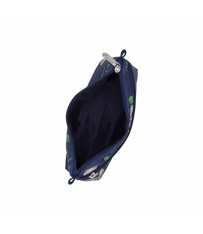Cosmetic Clutch<br>Floral Blooms Navy