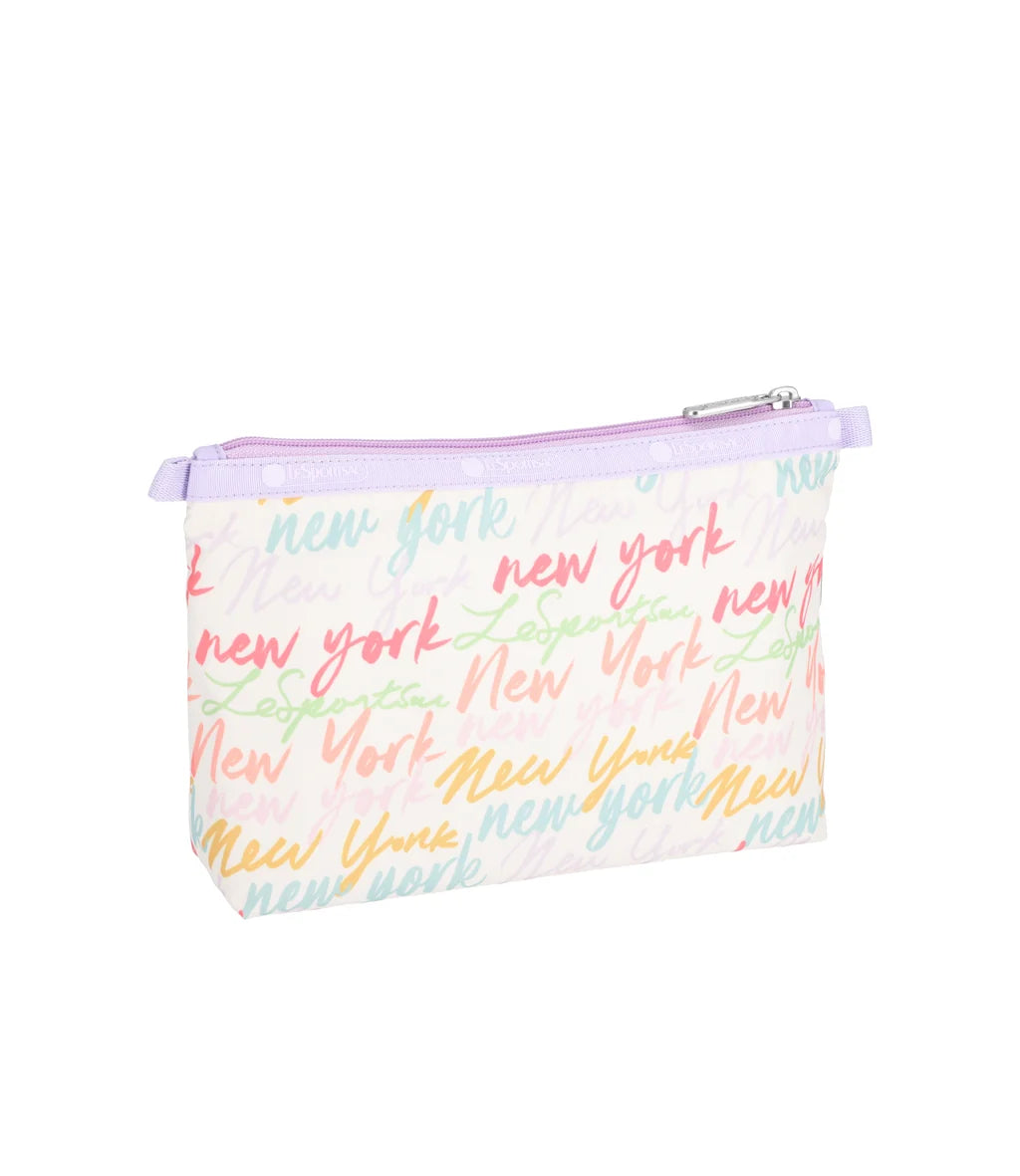 Cosmetic Clutch<br>NYC Script Cream