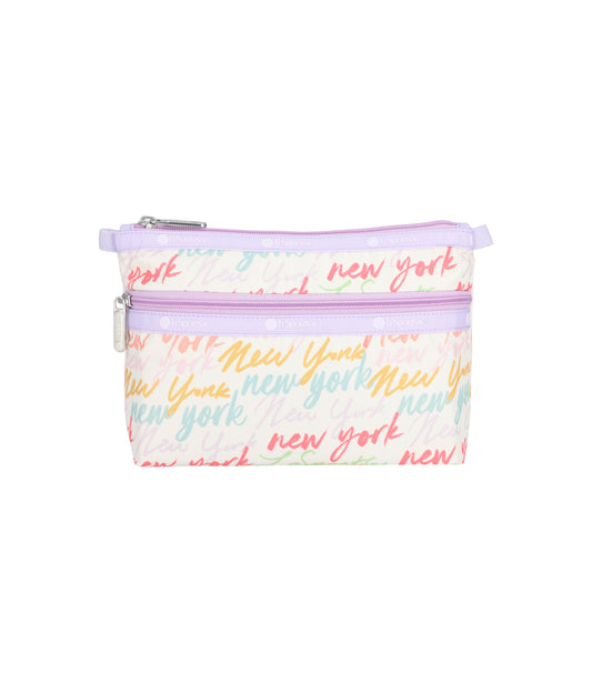 Cosmetic Clutch<br>NYC Script Cream