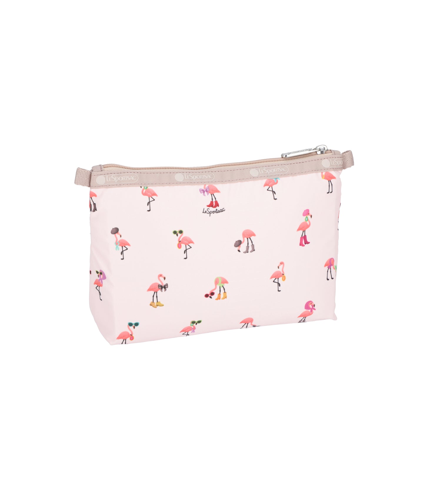 Cosmetic Clutch<br>Flamingo Party